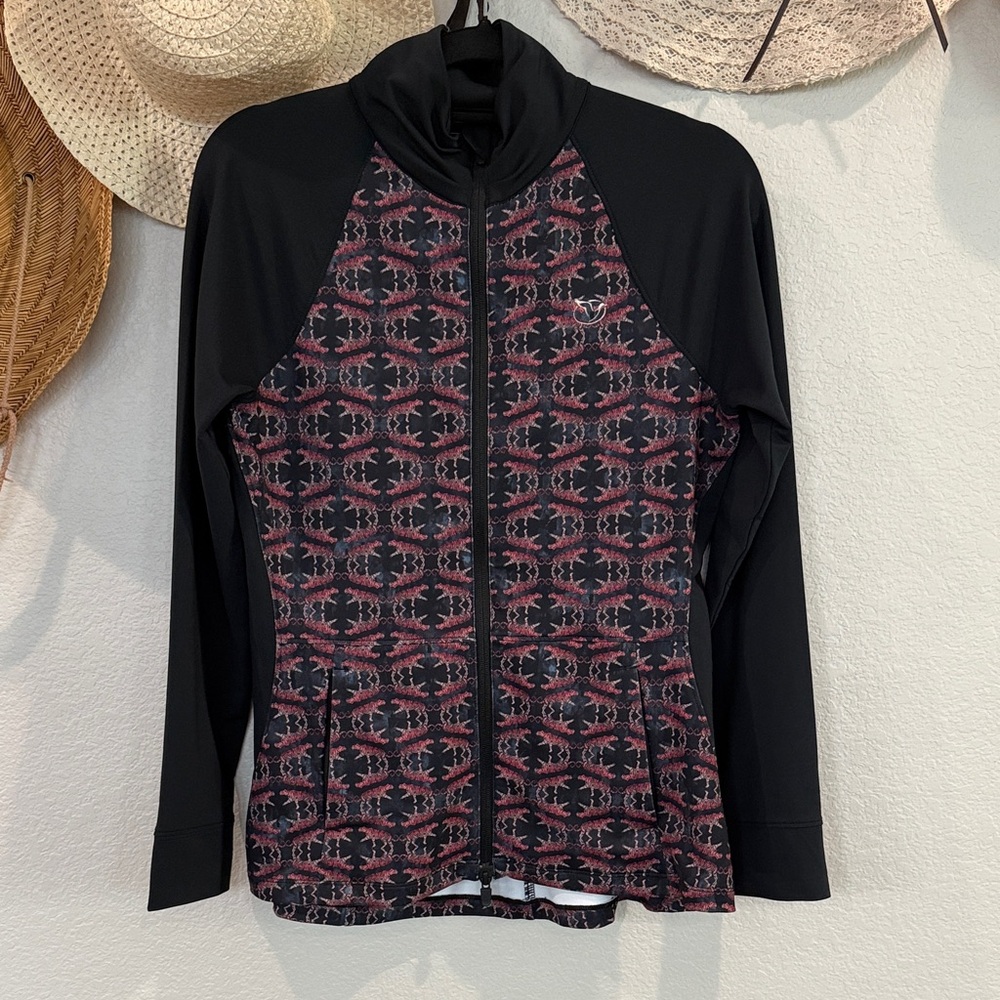 Peter Millar Tiger 🐅 Print Full Zip Sun Protection Jacket, EUC, Size Medium